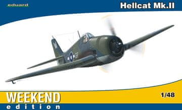 EDUARD maketa-miniatura Hellcat Mk.II • maketa-miniatura 1:48 starodobna letala • Level 3