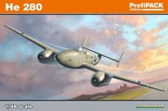 EDUARD maketa-miniatura He 280 ProfiPACK • maketa-miniatura 1:48 starodobna letala • Level 4