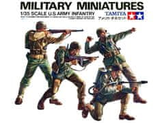 Tamiya maketa-miniatura Pehotni komplet ameriške vojske • maketa-miniatura 1:35 figure • Level 2