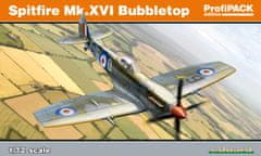 EDUARD maketa-miniatura Spitfire Mk.XVI Bubbletop • maketa-miniatura 1:72 starodobna letala • Level 4