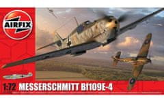 Airfix maketa-miniatura Messerschmitt Bf 109 E-4 • maketa-miniatura 1:72 starodobna letala • Level 3