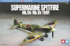 Tamiya maketa-miniatura Spitfire Mk.Vb-Vbtr • maketa-miniatura 1:72 starodobna letala • Level 3