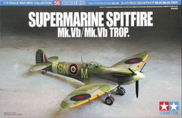 Tamiya maketa-miniatura Spitfire Mk.Vb-Vbtr • maketa-miniatura 1:72 starodobna letala • Level 3