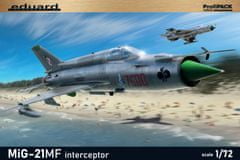 EDUARD maketa-miniatura MiG-21 MF interceptor • maketa-miniatura 1:72 novodobna letala • Level 4