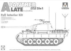 Takom maketa-miniatura Panther A late • maketa-miniatura 1:35 tanki in oklepniki • Level 4