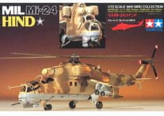 Tamiya maketa-miniatura Mil Mi-24 Hind • maketa-miniatura 1:72 helikopterji • Level 3