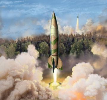 Revell maketa-miniatura German A4-V2 Rocket • maketa-miniatura 1:72 starodobna letala • Level 3