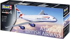 Revell maketa-miniatura A380-800 ‘British Airways’ • maketa-miniatura 1:144 civilna letala • Level 4
