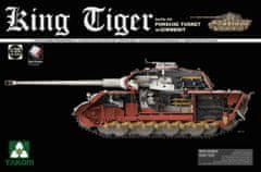 Takom maketa-miniatura German Heavy Tank Sd.Kfz.182 King Tiger Porsche Turret w-Zimmerit • maketa-miniatura 1:35 tanki in oklepniki • Insane