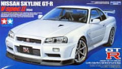 Tamiya maketa-miniatura NISSAN Skyline GT-R V-Spec II (R34) • maketa-miniatura 1:24 novodobni avtomobili • Level 3