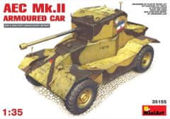 MiniArt maketa-miniatura AEC Mk.II Jugoslovansko oklepno vozilo • maketa-miniatura 1:35 tanki in oklepniki • Level 4