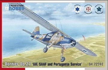 Special Hobby maketa-miniatura Dornier Do 27 IDF, SAAF and Portugese • maketa-miniatura 1:72 starodobna letala • Level 3