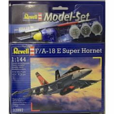 Revell maketa-miniatura F-A-18 Super Hornet • maketa-miniatura 1:144 novodobna letala • Level 3