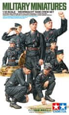 Tamiya maketa-miniatura SET POSADKE ZA TANK WEHRMACHT • maketa-miniatura 1:35 figure • Level 2