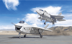 Italeri maketa-miniatura Joint Strike Fighter (JSF) Program X-32 and X-35B • maketa-miniatura 1:72 novodobna letala • Level 3
