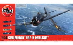 Airfix maketa-miniatura Grumman F6F-5 Hellcat • maketa-miniatura 1:24 starodobna letala • Insane