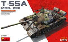 MiniArt maketa-miniatura T-55A mod.1981 • maketa-miniatura 1:35 tanki in oklepniki • Level 4