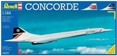 Revell maketa-miniatura Concorde "British Airways • maketa-miniatura 1:144 civilna letala • Level 3
