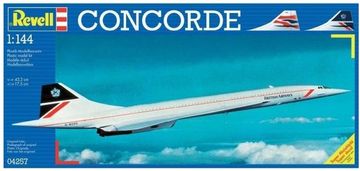 Revell maketa-miniatura Concorde "British Airways • maketa-miniatura 1:144 civilna letala • Level 3