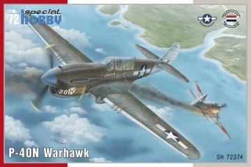 Special Hobby maketa-miniatura P-40N Warhawk • maketa-miniatura 1:72 starodobna letala • Level 3