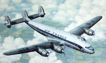 Heller maketa-miniatura L-749 Constellation A.F. • maketa-miniatura 1:144 civilna letala • Level 3