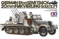 Tamiya maketa-miniatura Nemški 8T HALF TRACK Sd.kfz 7-1 • maketa-miniatura 1:35 tovornjaki • Level 3