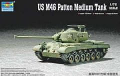 Trumpeter maketa-miniatura US M26A1 Heavy Tank • maketa-miniatura 1:72 tanki in oklepniki • Level 3