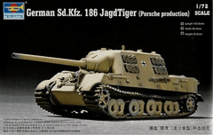 Trumpeter maketa-miniatura German Sd.Kfz.186 Jagdtiger • maketa-miniatura 1:72 tanki in oklepniki • Level 3