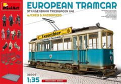 MiniArt maketa-miniatura Evropski tramvaj (Straßenbahn Triebwagen 641) • maketa-miniatura 1:35 vlaki • Level 5