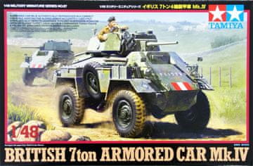 Tamiya maketa-miniatura BRITANSKI 7 TONSKI KLOPNIK MK.IV • maketa-miniatura 1:48 tanki in oklepniki • Level 3