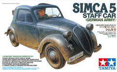 Tamiya maketa-miniatura SIMCA 5 Štabni avto • maketa-miniatura 1:35 vojaška vozila • Level 3