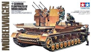 Tamiya maketa-miniatura MÖBELWAGEN Flakpanzer IV • maketa-miniatura 1:35 tanki in oklepniki • Level 3