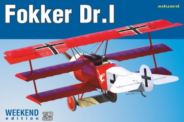 EDUARD maketa-miniatura Fokker Dr.I • maketa-miniatura 1:48 starodobna letala • Level 3