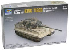 Trumpeter maketa-miniatura German Sd.Kfz. 182 King Tiger Henschel Turret w- Zimmerit • maketa-miniatura 1:72 tanki in oklepniki • Level 3