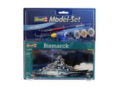 Revell maketa-miniatura Bismarck • maketa-miniatura 1:1200 bojne ladje • Level 3