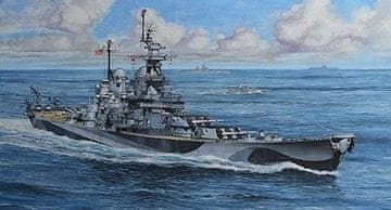 Revell maketa-miniatura Battleship U.S.S. Missouri (WWII) • maketa-miniatura 1:1200 bojne ladje • Level 3