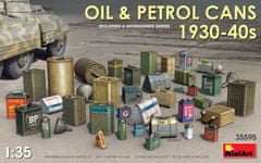 MiniArt maketa-miniatura Kante za olje in bencin 1930-40 • maketa-miniatura 1:35 diorame • Level 2