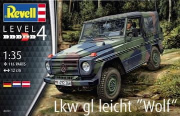Revell maketa-miniatura Lkw gl leicht "Wolf" • maketa-miniatura 1:35 vojaška vozila • Level 3
