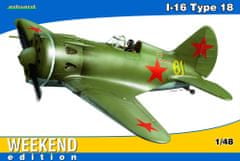 EDUARD maketa-miniatura I-16 Type 18 • maketa-miniatura 1:48 starodobna letala • Level 3