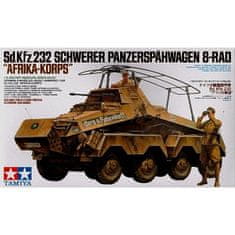 Tamiya maketa-miniatura Sd.Kfz.232 Schwerer Panzerspähwagen • maketa-miniatura 1:35 tanki in oklepniki • Level 4