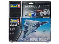 Revell maketa-miniatura SET F-14D Super Tomcat • maketa-miniatura 1:100 novodobna letala • Level 3