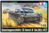 maketa-miniatura Sturmgeschütz III Ausf. B (Sd.Kfz. 142) • maketa-miniatura 1:48 tanki in oklepniki • Level 3