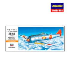Hasegawa maketa-miniatura Nakajima Ki44 II Shoki (Tojo) • maketa-miniatura 1:72 starodobna letala • Level 3