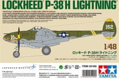 Tamiya maketa-miniatura Lockheed P-38H Lightning • maketa-miniatura 1:48 starodobna letala • Level 4