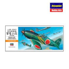Hasegawa maketa-miniatura Mitsubishi J2M3 Raiden (Jack) • maketa-miniatura 1:72 starodobna letala • Level 3