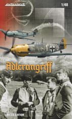EDUARD maketa-miniatura ADLERANGRIFF Messerschmitt Bf 109 E (Dual Combo) Limited Edition • maketa-miniatura 1:48 starodobna letala • Level 4