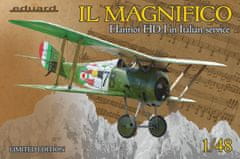 EDUARD maketa-miniatura IL MAGNIFICO Hanriot HD.I in Italia LINITED EDITION • maketa-miniatura 1:48 starodobna letala • Level 4