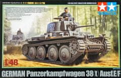 Tamiya maketa-miniatura Nemški Panzerkampfwagen 38(t) Ausf.E-F • maketa-miniatura 1:48 tanki in oklepniki • Level 3