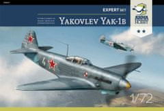 ARMA Hobby maketa-miniatura Yakovlev Yak-1b, Expert Set • maketa-miniatura 1:72 starodobna letala • Level 4