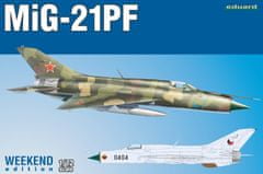 EDUARD maketa-miniatura MiG-21 PF • maketa-miniatura 1:72 novodobna letala • Level 3